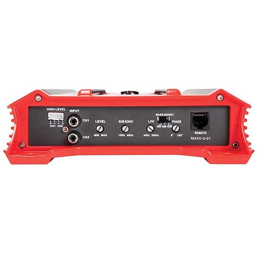Crunch Ground Pounder GP-1500.1 1500 Watt Monoblock Amplifier
