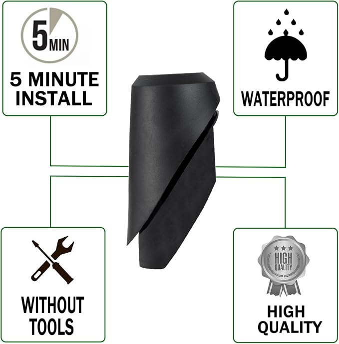 JDMCAR Center console tray (Black Trim) and Antenna Base Compatible with Toyota Tundra Accessories 2014-2021