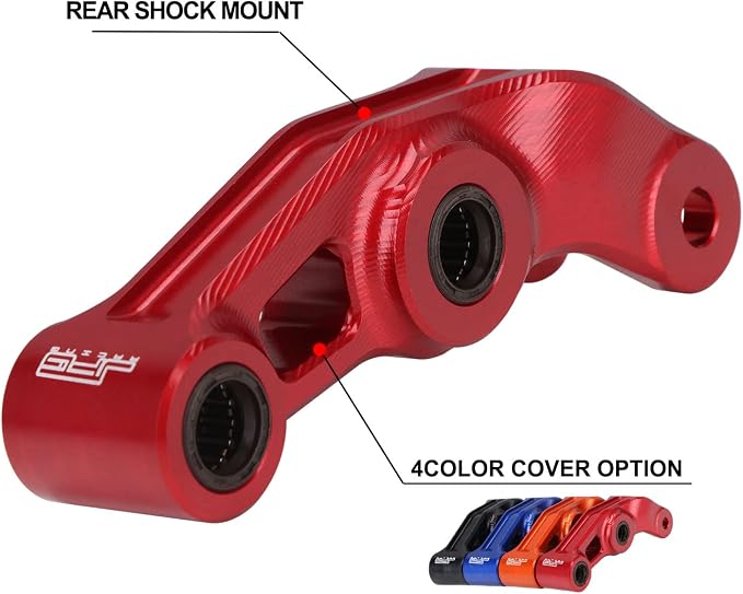 JFG RACING Sur Ron Suspension Linkage 7075 Al Progressive Suspension Link for Sur Ron X X160 X260 Electric Dirt Bike ROSE RED