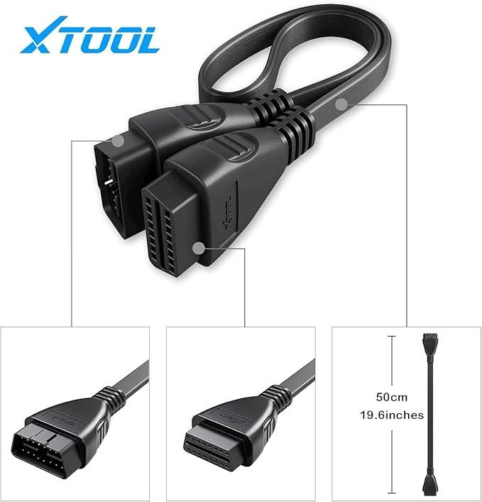 XTOOL Anyscan A30D OBD2 Scanner Diagnostic Tool with OBD2 Extension Cable
