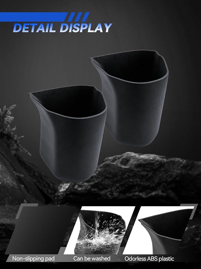 for Outback Trash Can Front Driver Door 2026 Outback (Premium/Limited/Limited XT/Wilderness/Touring) Accessories Trash Bin for Storage Garbage Can Silicone-Driver Side Door