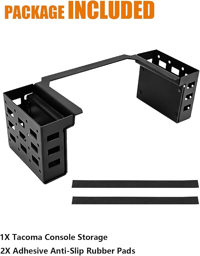 Center Console Gear Shift Organizer for Tacoma 2016-2023 Automatic Only | Aluminum Alloy, Gear Shifter Side Storage Tray