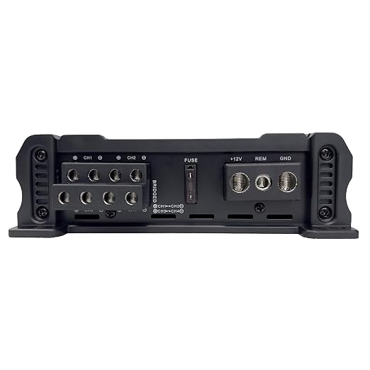 Orion Cobalt Series CBA2000.4 High Efficiency 4-Channel Class A/B Amplifier for Car Audio Stereo - 2000W Max, 300W RMS, 2/4 Ohm Stable, Adjustable Low/High Pass, Bass Boost, MOSFET Power Supply