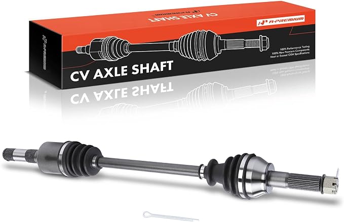 A-Premium Rear Left Driver Side CV Axle Shaft Assembly for Polaris Models | Compatible with Ranger 900 Diesel 2011-2014, Ranger Crew 900 Diesel 2012-2014, Replace# 1332894
