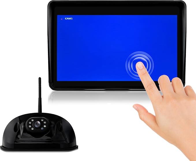 7" Backup Camera System for RV, IP69K Waterproof, WN7V1