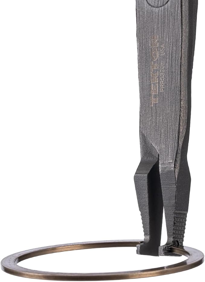 TEKTON 9 Inch 90-Degree Tip Lock Ring Pliers | PRR53205