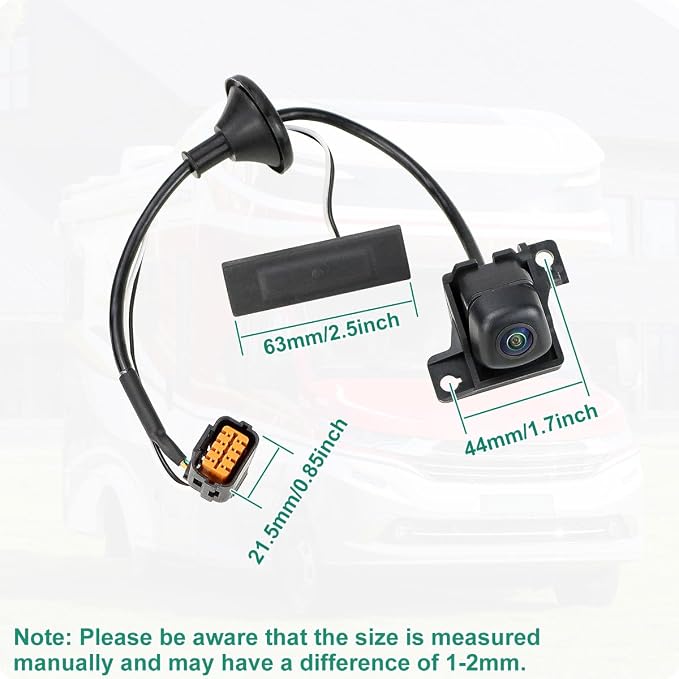 95760M4500 Rear View Camera Replacement for Hyundai Creta IX25 2018-2020, OE Backup Cam Replaces 95760-M4500 by GreenYi