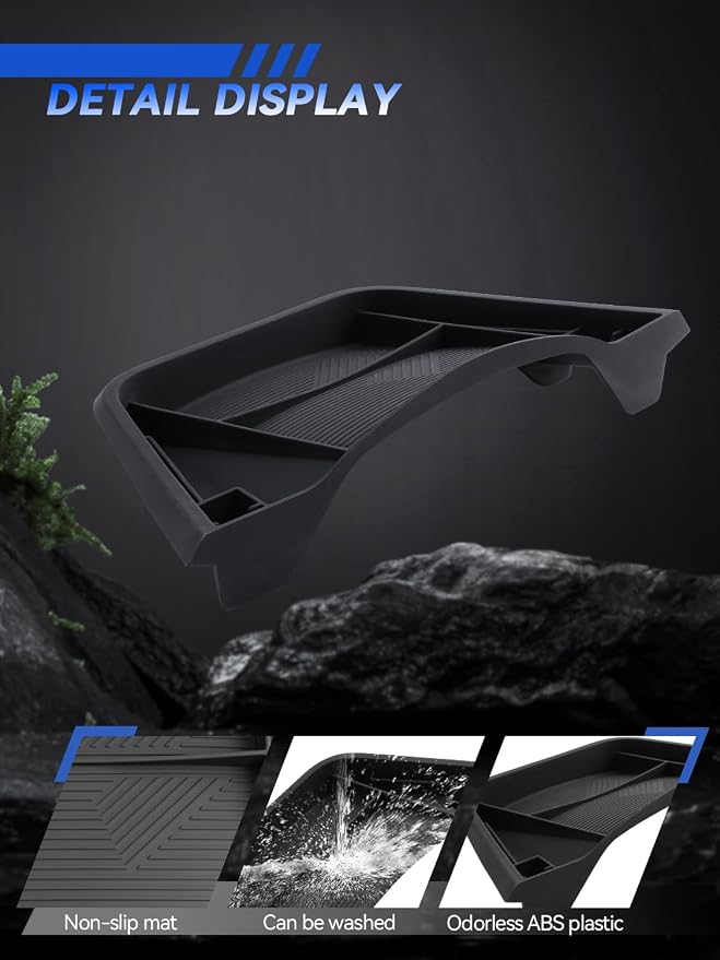for Prius Dashboard Console Organizer 2023 2024 2025 2026 Toyota Prius Accessories Behind Screen Organizer Storage Box Console Dash Tray