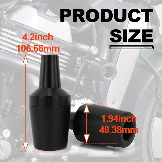 Xitomer Frame Sliders Compatible with VULCAN S 2015-2024 VULCAN 650 S Crash Pad Motorcycle Falling Crash Protection