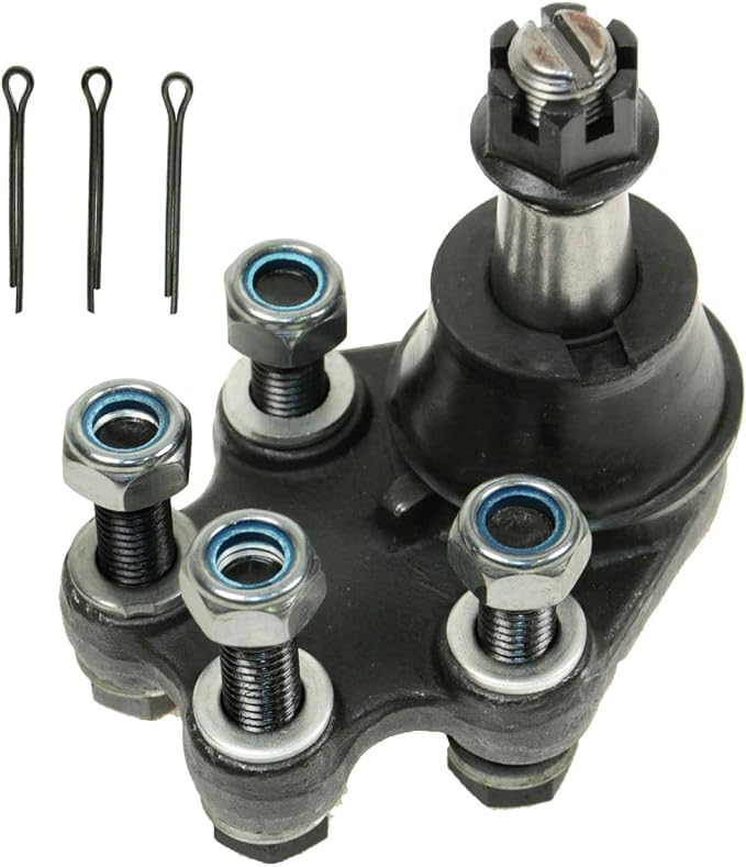 TRQ Front Lower Ball Joint Set Compatible with Chevrolet GMC 1999-03 Silverado 1500 Sierra 1500 2WD 2004-06 Silverado 1500 Sierra 1500 2WD with Front Coil Spring Suspension & More