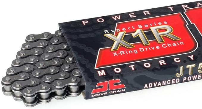 JT Chain JTC520X1R3108DL (520 Series) Black Steel 108 Link Heavy Duty X-Ring Chain with Connecting Link