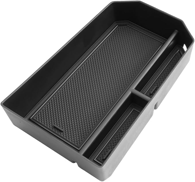 CDEFG Compatible with 2024 2025 BMW 5 Series i5 Center Console Organizer Tray Compatible with 2024 2025 5 Series 530i 540i i5 G60 G61 G68 Accessories Middle Console Organizer Armrest Tray Storage Box