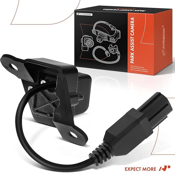 A-Premium Rear View Backup Camera Compatible with Toyota | Parking Camera for Tacoma 2009 2010 2011 2012 2013 - Replace# 86790-04010