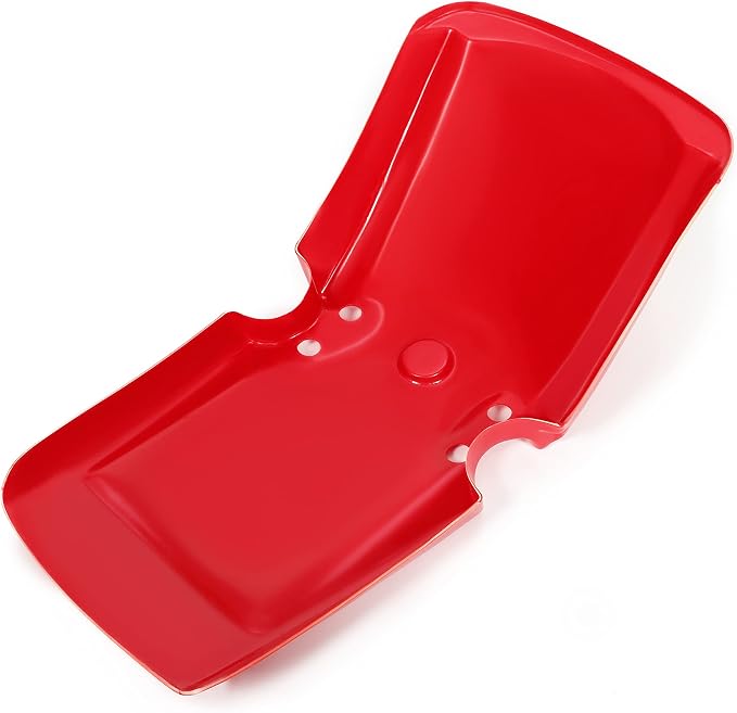 ALMULOO Front Fender Plastic ABS Red Compatible with 1983-1985 Honda ATC200X Three‑Wheeler