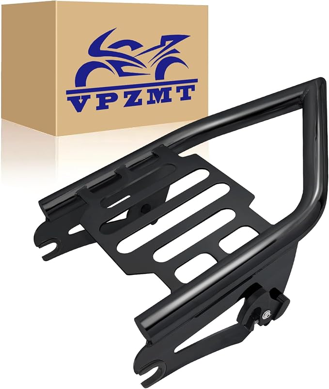 Detachable Mounting Luggage Racks for 2009-2025 Harley Davidson Touring Street Glide/Electra Glide/Road King/Road Glide (Black)