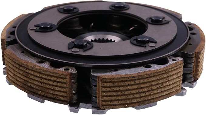 AIVWUMOT Wet Clutch Shoe Carrier Assembly 3B4-16620-00-00 Compatible with Yamaha Grizzly 700 YFM700 2007-2015 YFM550 2009-2014 Rhino 700 2008-2012 3B4166200000