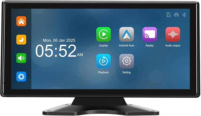 L-C5W Single Wired CarPlay Monitor Without Backup Camera just for Losuudy C5W Camera System