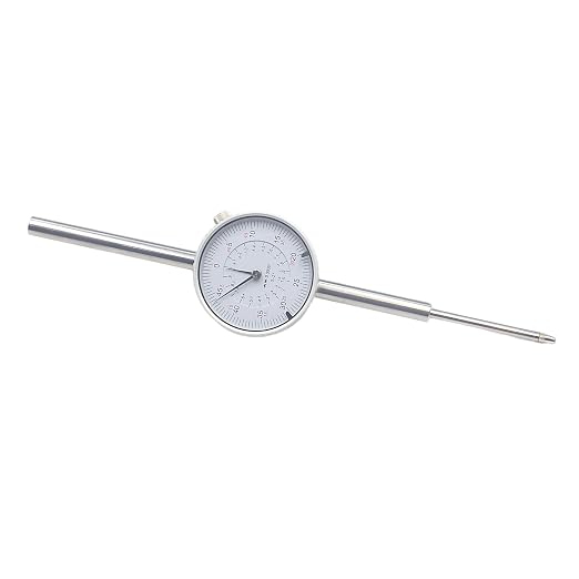 HFS(R) 0-2" Dial Indicator Lathe Tool High Precision, 2" Measuring Range, 0.0005" Graduation Interval