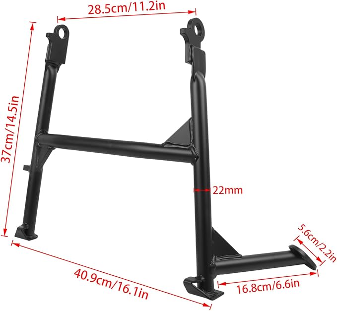 CHIFUN Motorcycle Center Stand Replacement for Ducati Desert X 2022 2023 2024 Center Kickstand Foot Support Rack Parking Accessories