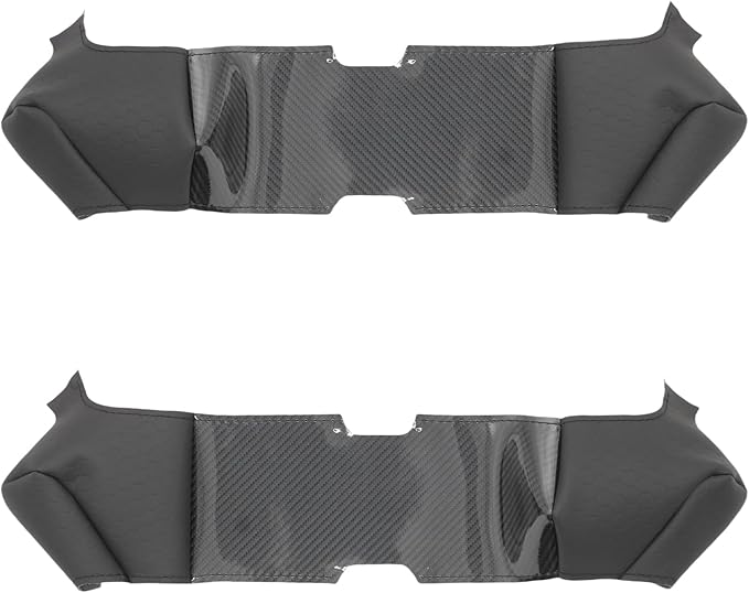 MEWANT Steering Wheel Cover for Yoke Style Steering Wheel for Tesla Model S 2021-2023 / Model X 2021-2023 Made of Black Microfiber Leather