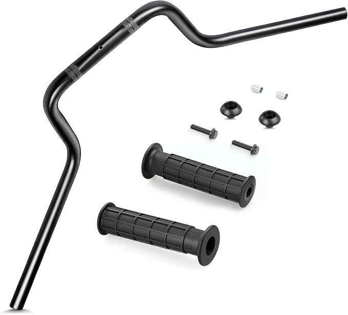 Heavy Duty Handlebar w/Grips Assy For Honda 2005 TO 2007 FourTrax Recon 250 TRX250 TE/TM 53100-HM8-B00