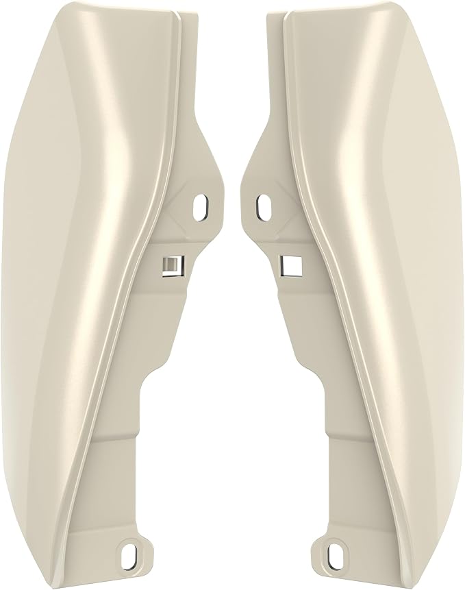 Color - Matched Mid Frame Air Deflectors Heat Shield, Perfectly Fit for Harley Touring Models 2009-2026 Morocco Gold Pearl