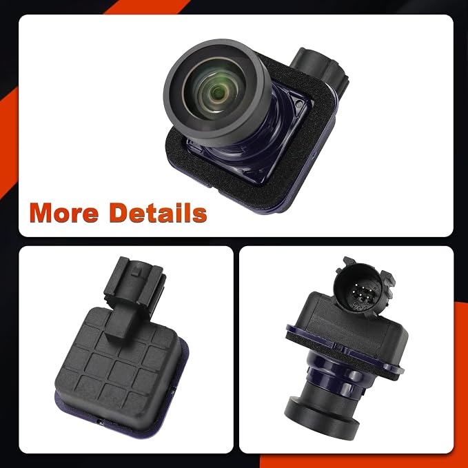 68227397AH Rear Parking Camera Compatible with Chrysler Pacifica 2017-2023, Voyager 2020-2022 Rear View Backup Replace 68227397AE 68227397AG