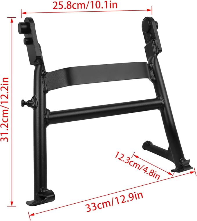 Motorcycle Center Stand Kickstand Foot Center Stand Support Replacement for Kawasaki KLR650 2021-2025 KLR 650 Adventure KLR650 S 2021 2022 2023 2024 2025