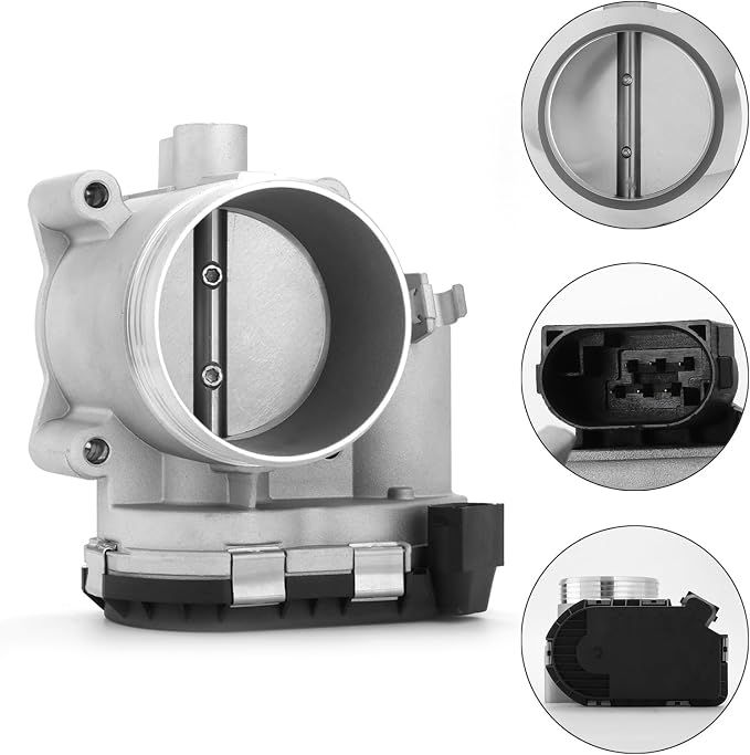 Electronic Throttle Body Assembly for Volvo C70 2002-2004 S60 2002-2009 S80 2002-2006 V70 2002-2007 XC70 XC90 2.3 2.4 2.5 2.9L L5 L6 – OEM Replacement Part # S20160 977-354 67-5201