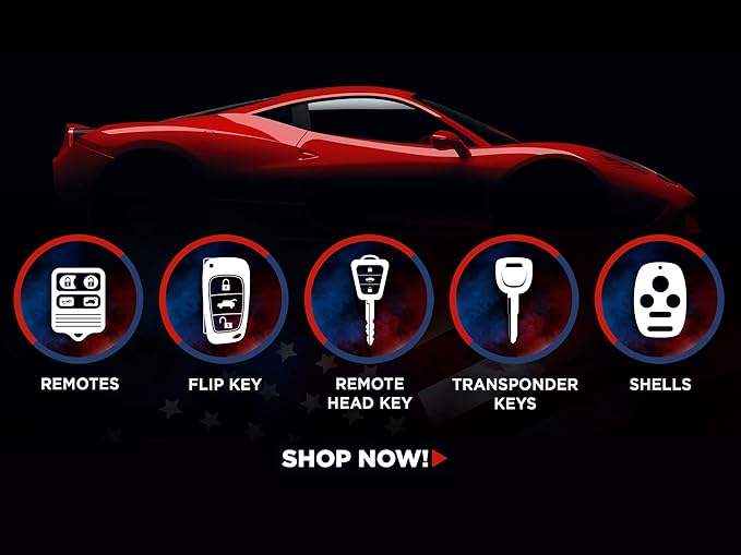 2 Case Shell Key Fob fits Viper Hornet DEI Hyundai Rattler Aftermarket Alarm Keyless Entry Remote (EZSDEI471)