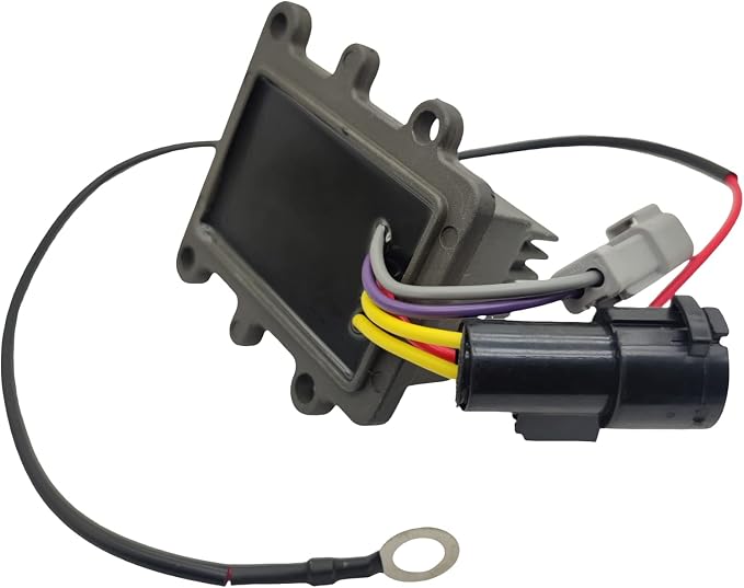 XYZIL 193-6048 Rectifier Regulator 586075 18-5829 Compatible with Johnson Evinrude OMC 90-115 HP 2 Stroke 1996-2006 0586075 586048 18-5830