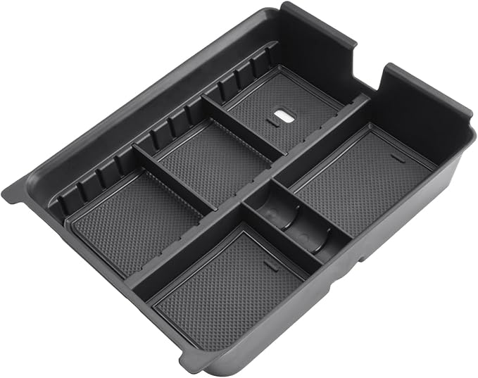 CDEFG Center Console Organizer Compatible with 2023-2025 Honda Pilot/2024-2026 Ridgeline/2024-2026 Passport Accessories Middle Console Organizer Armrest Tray Storage Box