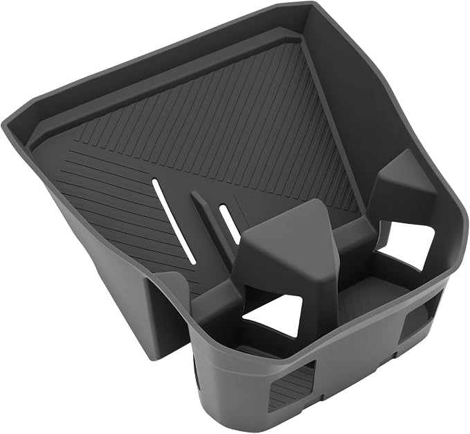 SKTU for 2025 2026 BMW X3 Center Console Organizer for 2025 2026 BM W X-3 (30 xDrive/M50 xDrive) Cup Holder Console Tray BMW X3 2025 2026 Accessories Rubber Insert Glove Pallet Organizer