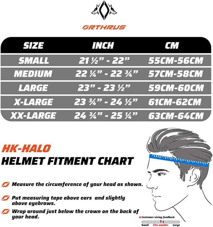 Orthrus Dual Sport Adventure Motorcycle Helmet DOT Certified for Adults, UV Protected Dual Visor & Intercom Slot, ATV UTV Dirt Bike Snowmobile Off Road Helmets