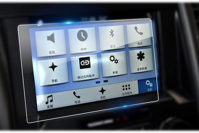 LFOTPP F150 Screen Protector for 2015-2021 2022 2023 F*ord F 150 F150 F250 F350 F450 sync2 sync3 Coupe Hatchback 8 Inch Navigation Glass Infotainment 8" Center Touch Screen Protector
