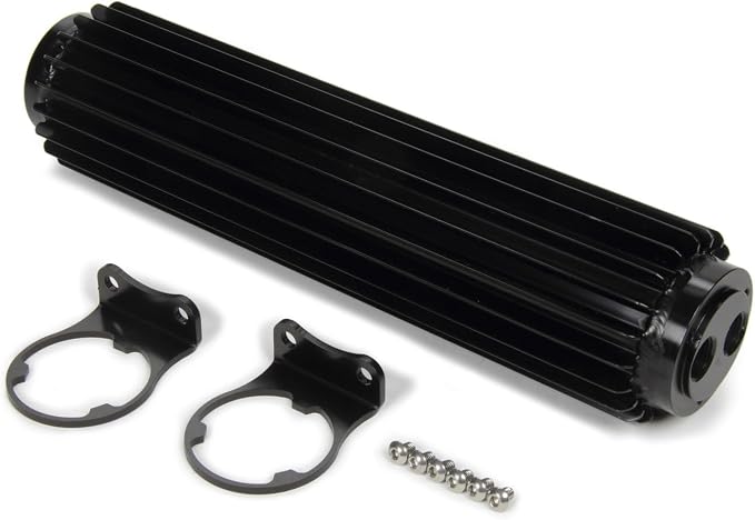 Derale 13280 Dual-Pass Heat Sink Cooler, 1 Pack