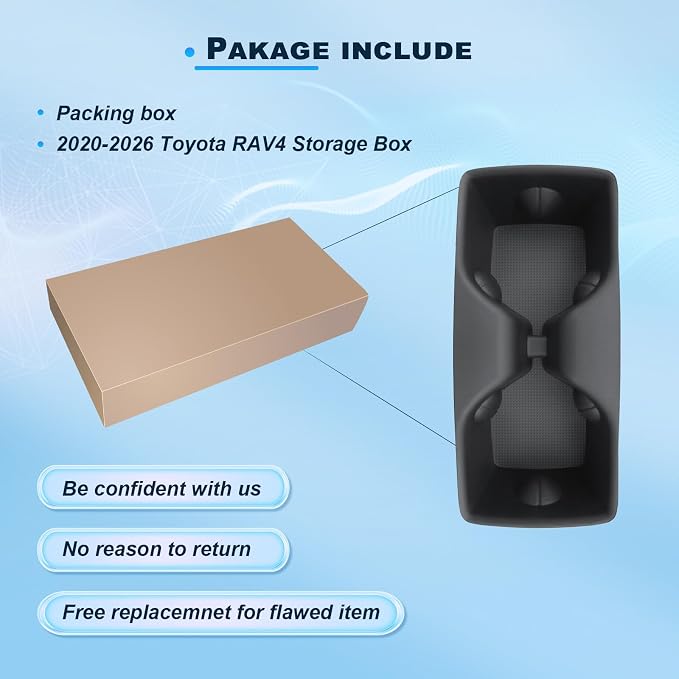 BIXUAN 2026 RAV4 Cup Holder Insert For 2026 Toyota RAV 4 Console Cup Holder Silicone Drink Cup Holder Liner Waterproof Anti-Slip No Rattling Easy to Clean 2026 RAV 4 Accessories