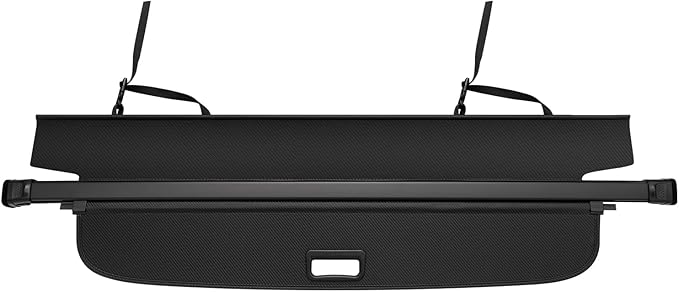 Powerty Cargo Cover for 2025 2026 Chevy Chevrolet Equinox/GMC Terrain Accessories Trunk Cover Retractable Trunk Shielding Shade Cargo Luggage Cover No Gap(NOT for Equinox EV)