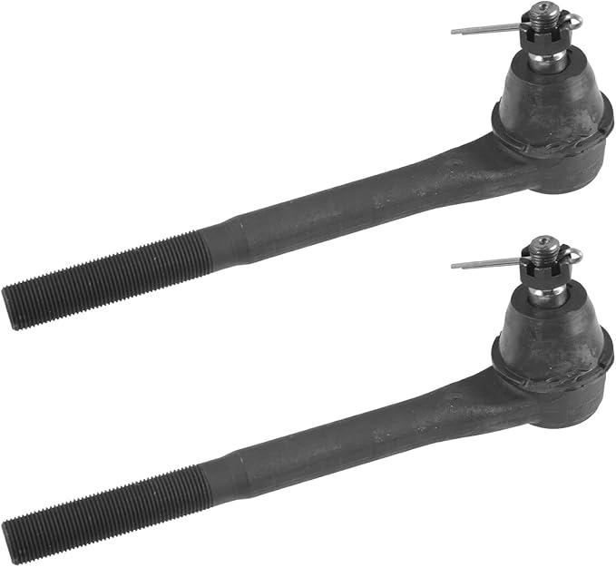 TRQ Front Inner Tie Rod Set 2 Piece Compatible with 1996-2005 Chevrolet Blazer 96-03 S10 96-01 GMC Jimmy 96-03 Sonoma 96-00 Isuzu Hombre