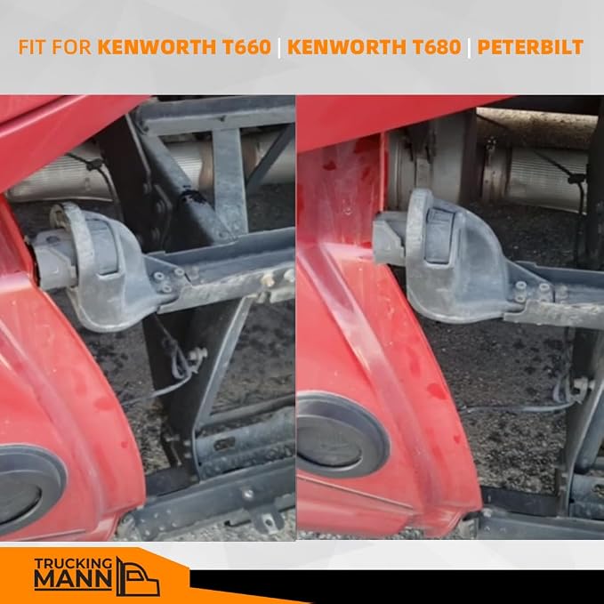 2pcs Locking Fairing Collar for KW T660 T680 Peterbilt Trucks KW T680 accessories A18-1002 Lock Fairing Collar (F01157-2)