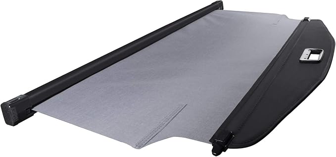 Trunk Cargo Cover For Chevy Chevrolet Equinox GMC Terrain 2018 2019 2020 2021 2022 2023 2024 2025 Retractable Rear Trunk Cargo Luggage Security Shade Cover Shield Waterproof All Weather (Black)