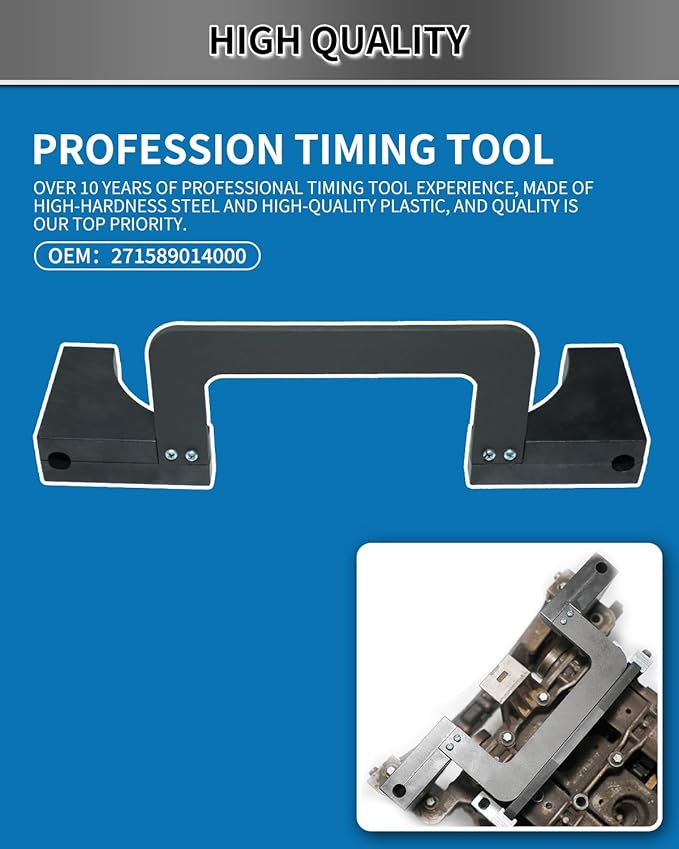 DPTOOL Camshaft Alignment Engine Timing Tool Chain Fixture Tool Kit Compatible for Mercedes Benz M271 C230 271 203