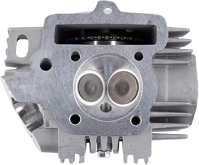 Lifan 125 Complete Cylinder Head Assembly Kit for 52.4mm Bore 125cc Horizontal Engines Motorcycle ATV Go Kart Dirt Bike Parts