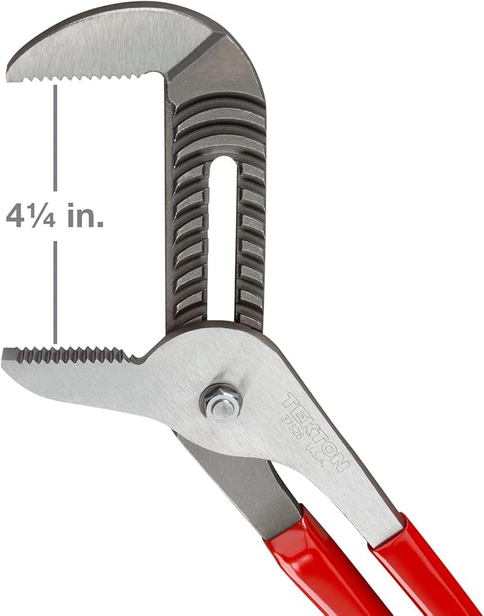 TEKTON Groove Joint Pliers Set, 4-Piece (7, 10, 13, 16 in.) | 90395 | Made in USA