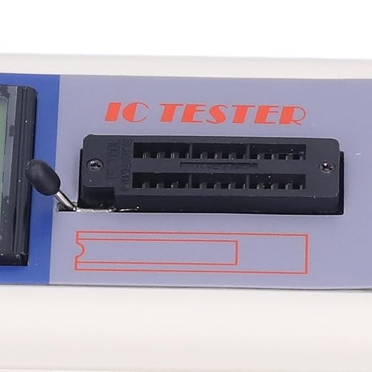 Integrated Circuit Tester, Multifunctional Maintenance Tester IC Transistor Meter with 5V 3.3V AUTO Modes for Microelectronics Engineers