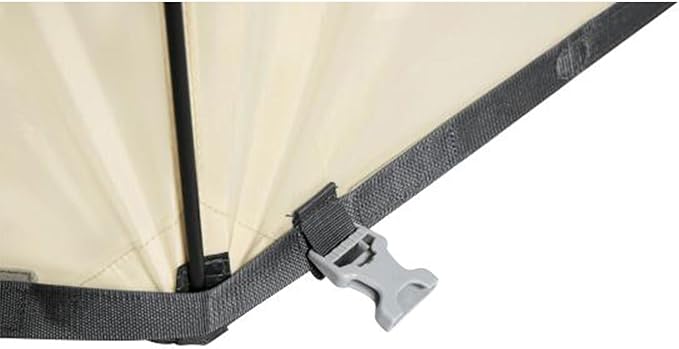 Bestway SaluSpa Windproof UV Protection Sun Shade Canopy Attachment Accessory with Mesh Windows for Round Inflatable Hot Tub Spas (Canopy Only)