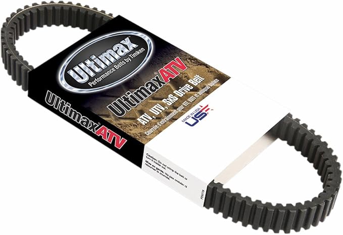 Ultimax UA438 Drive Belt for Kawasaki KRT OEM Replacement for 59011-0043, 5B4-17641-00-00 (Made in USA)