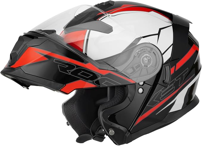 OUMURS Modular Motorcycle Helmets Full Face Flip up Street Bike Motorcycle Helmet for Unisex Adult Model 912