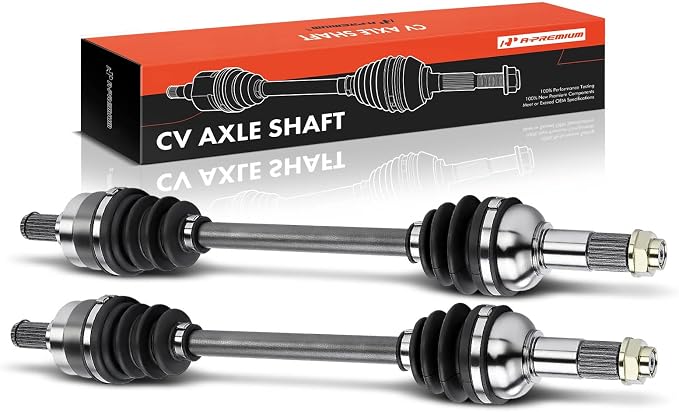 A-Premium Rear CV Axle Shaft Assembly for Yamaha Models | Compatible with Grizzly 700 2016-2022, Rear Left and Right, Set of 2 (1 Pair), Replace# 2UD-2531H-00-00, 2UD-2531H-01-00