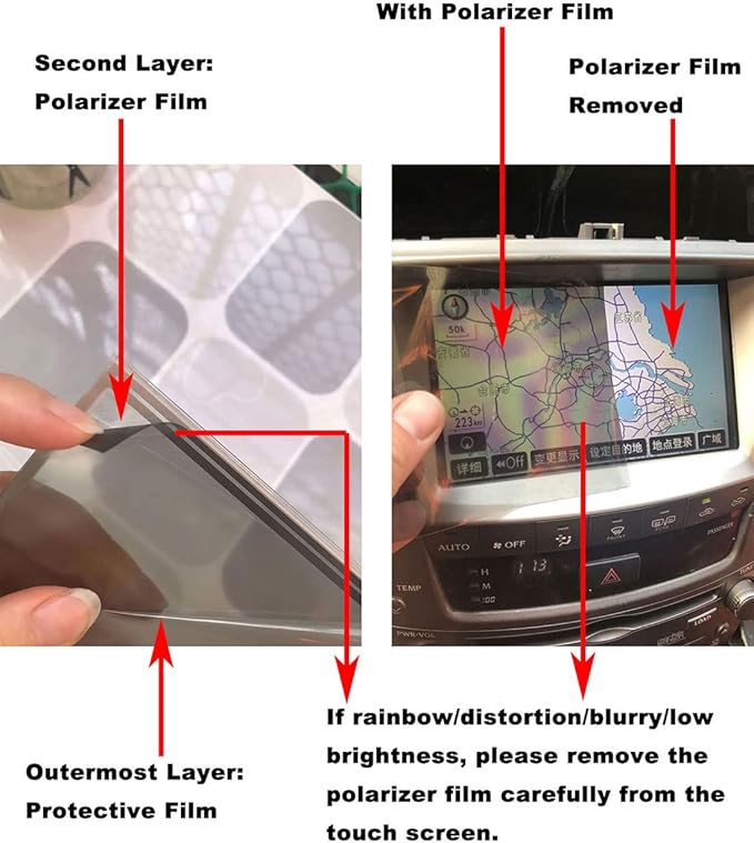 Navigation Touch Screen Digitizer Fit for Toyota Prius Camry Sienna Sequoia Tundra Venza 4Runner Avalon Radio Stereo JBL LCD Display Monitor 7.0-inch GPS NAV Head Unit Dash Glass Panel Fixed GZTAUTO